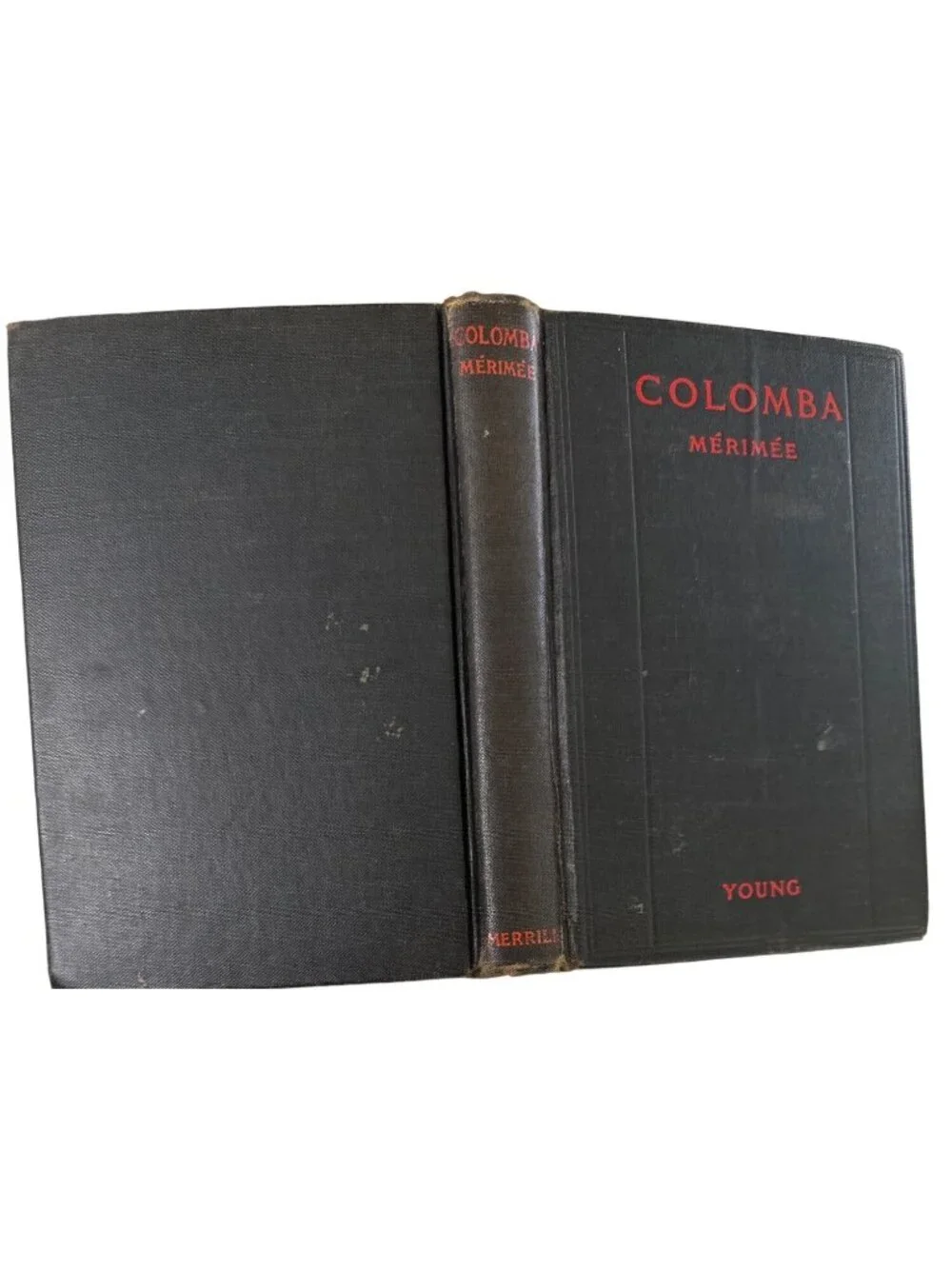 Merimee Colomba By Prosper Merimee 1922 edited by Charles E Young HC 1st Ed Merr - Picture 12 of 13